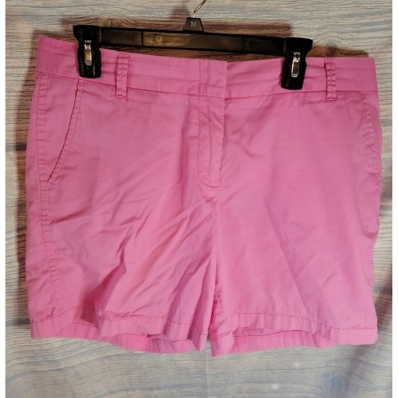 J Crew Pink Chino Shorts